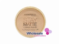 6 x Rimmel Stay Matte Pressed Powder Foundation - 003 PEACH GLOW